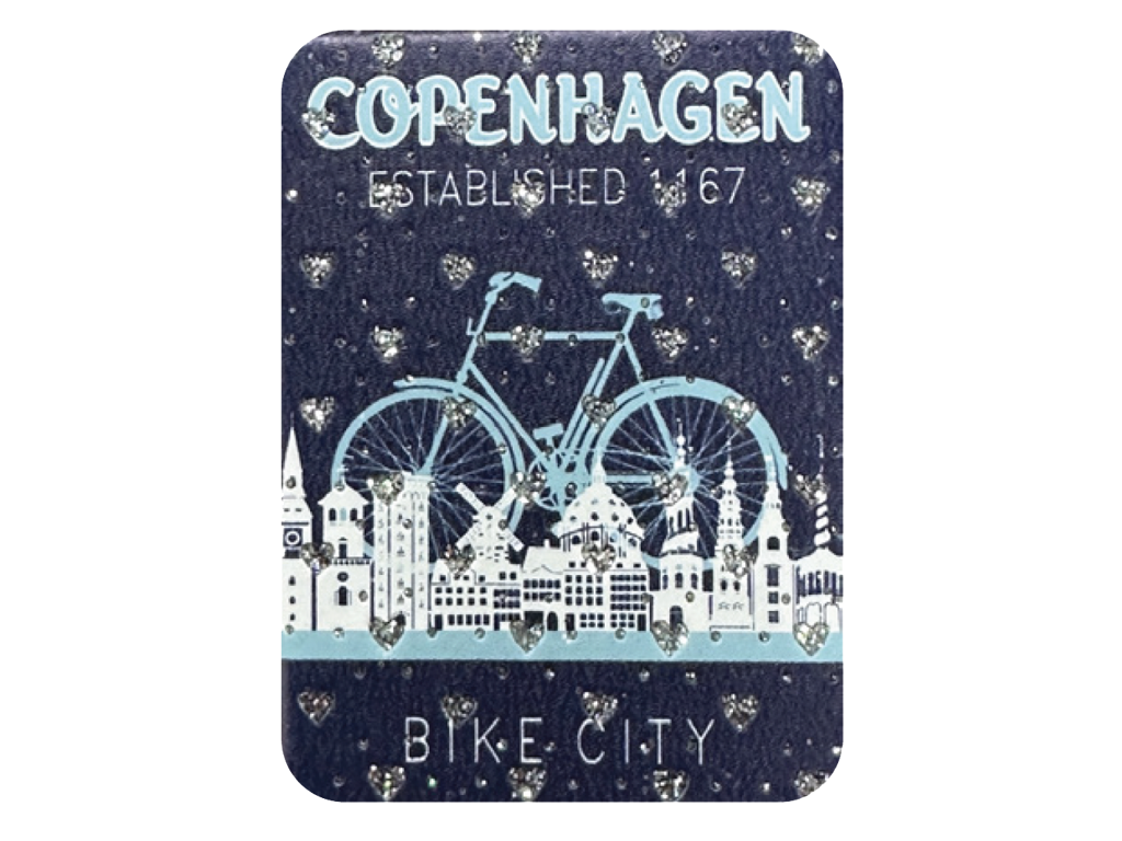 Magnet, Rhinestone Cph Cykel