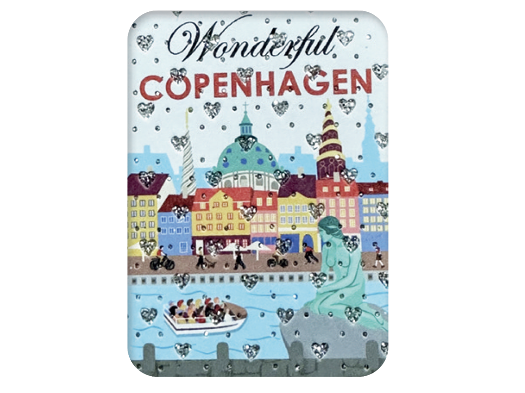 Magnet, Rhinestone Wonderful Cph